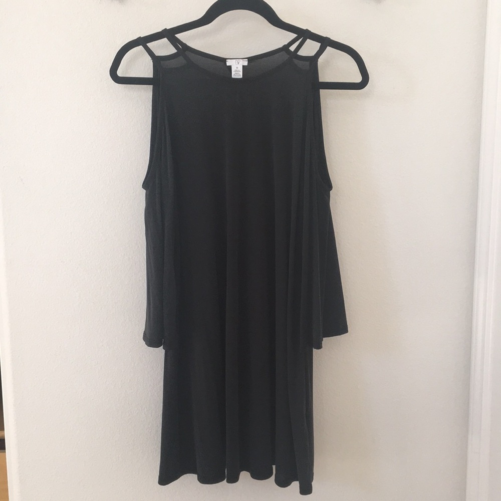 BP cold shoulder dress